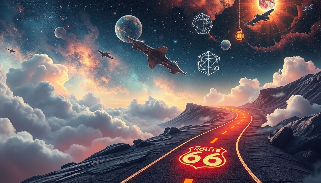 Die Route 66 symbolisiert Freiheit, Selbstentdeckung und Neuanfang im Traum.