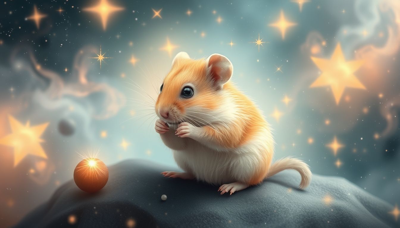 Hamster putzen sich zur Stressbewältigung und Revierpflege intensiv.