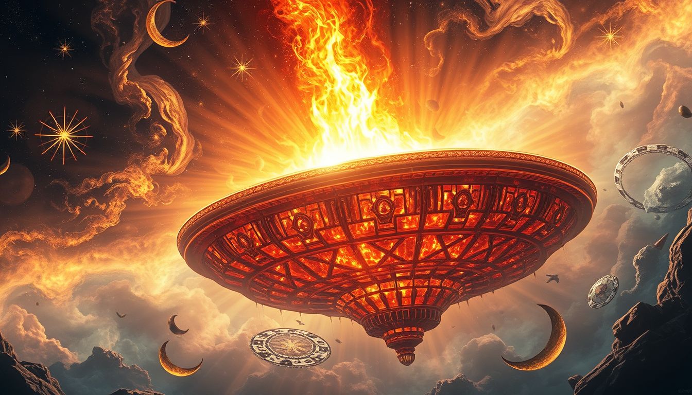 Ein großer Grill symbolisiert oft unkontrollierten Ehrgeiz und Gier.