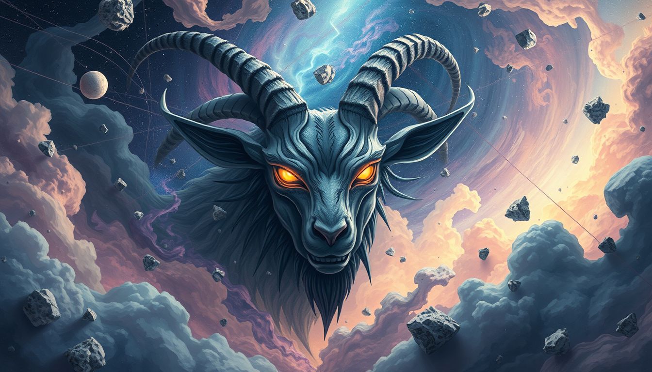 Eine aggressive Ziege im Traum symbolisiert verborgene Konflikte und Herausforderungen.