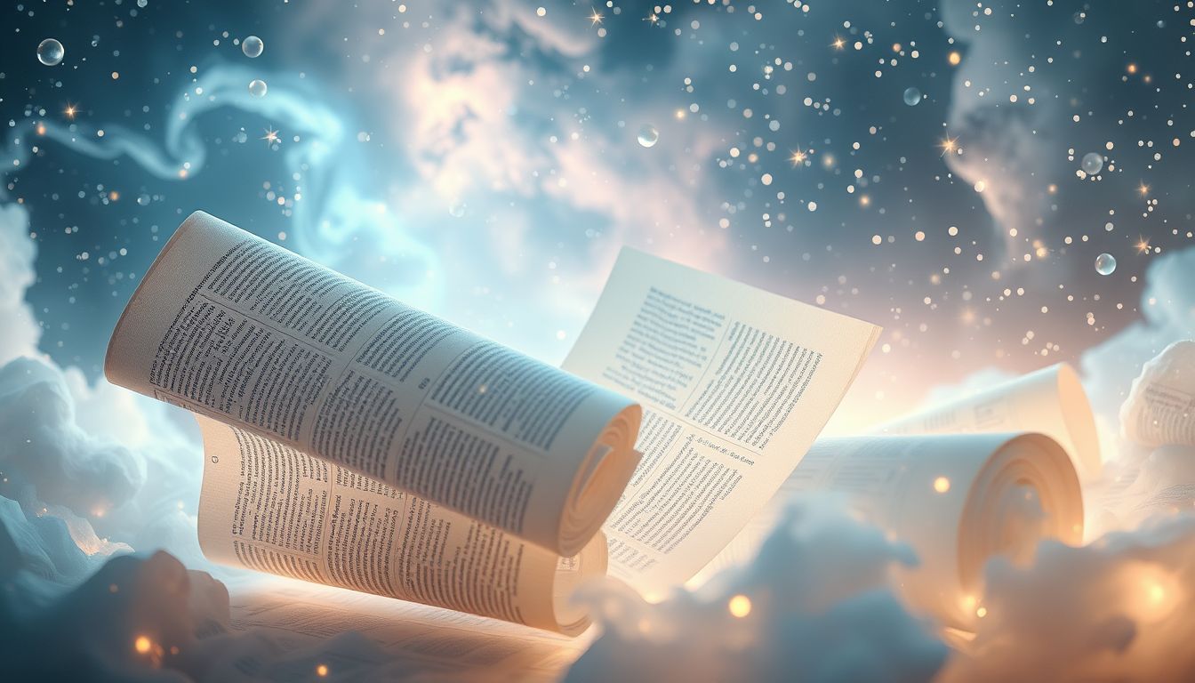 Eine alte Tageszeitung im Traum symbolisiert vergangene Erinnerungen und Einsichten.