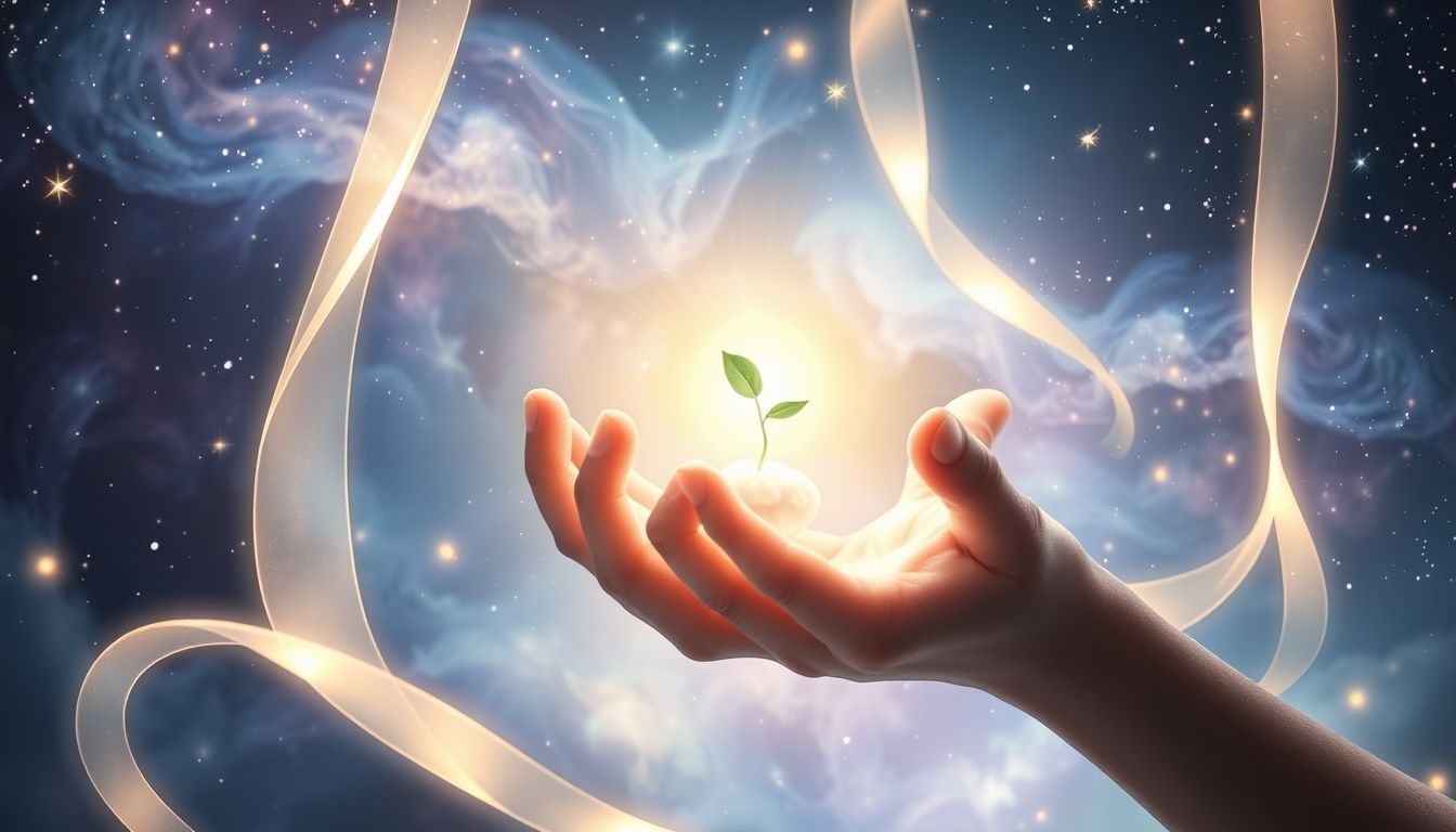 Eine Einsegnung symbolisiert Hoffnung und spirituellen Neubeginn im Traum.