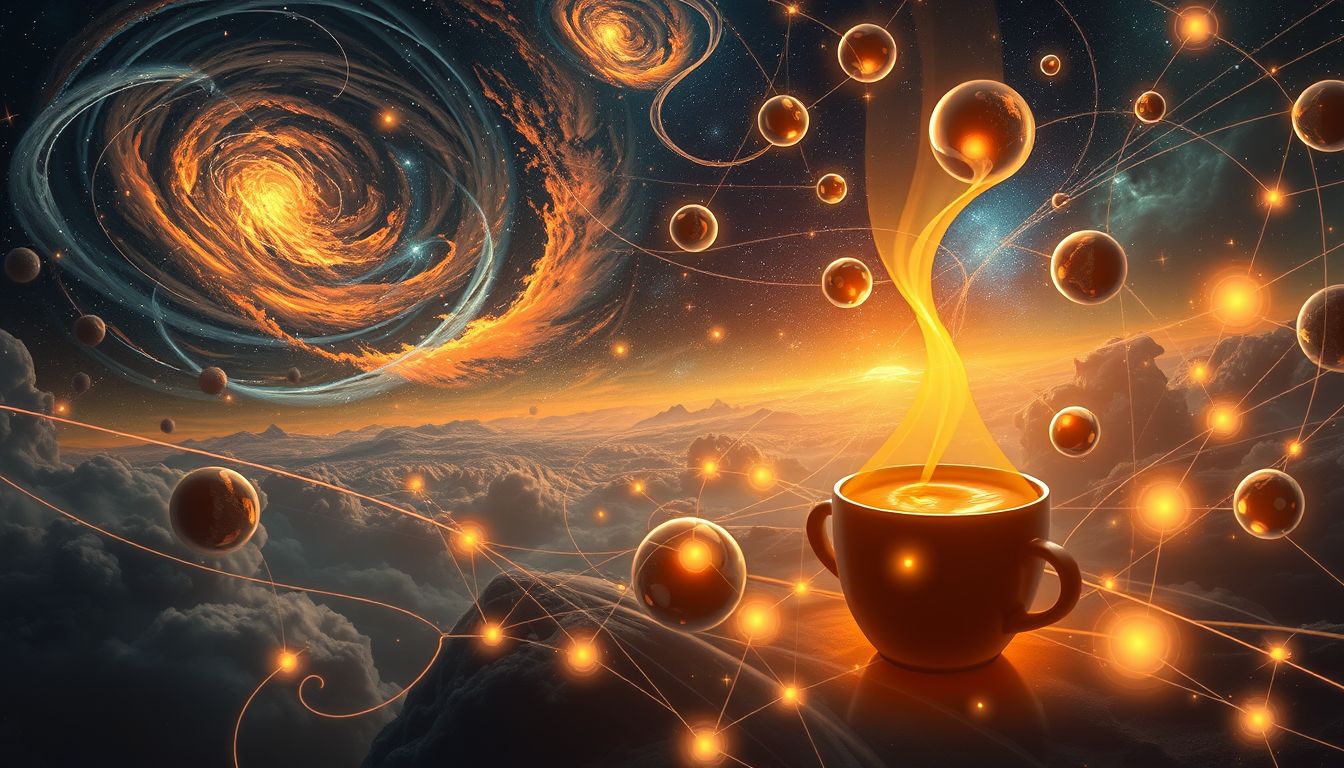 Kaffee-Einschenken symbolisiert Energiefluss und soziale Verbundenheit im Traum.