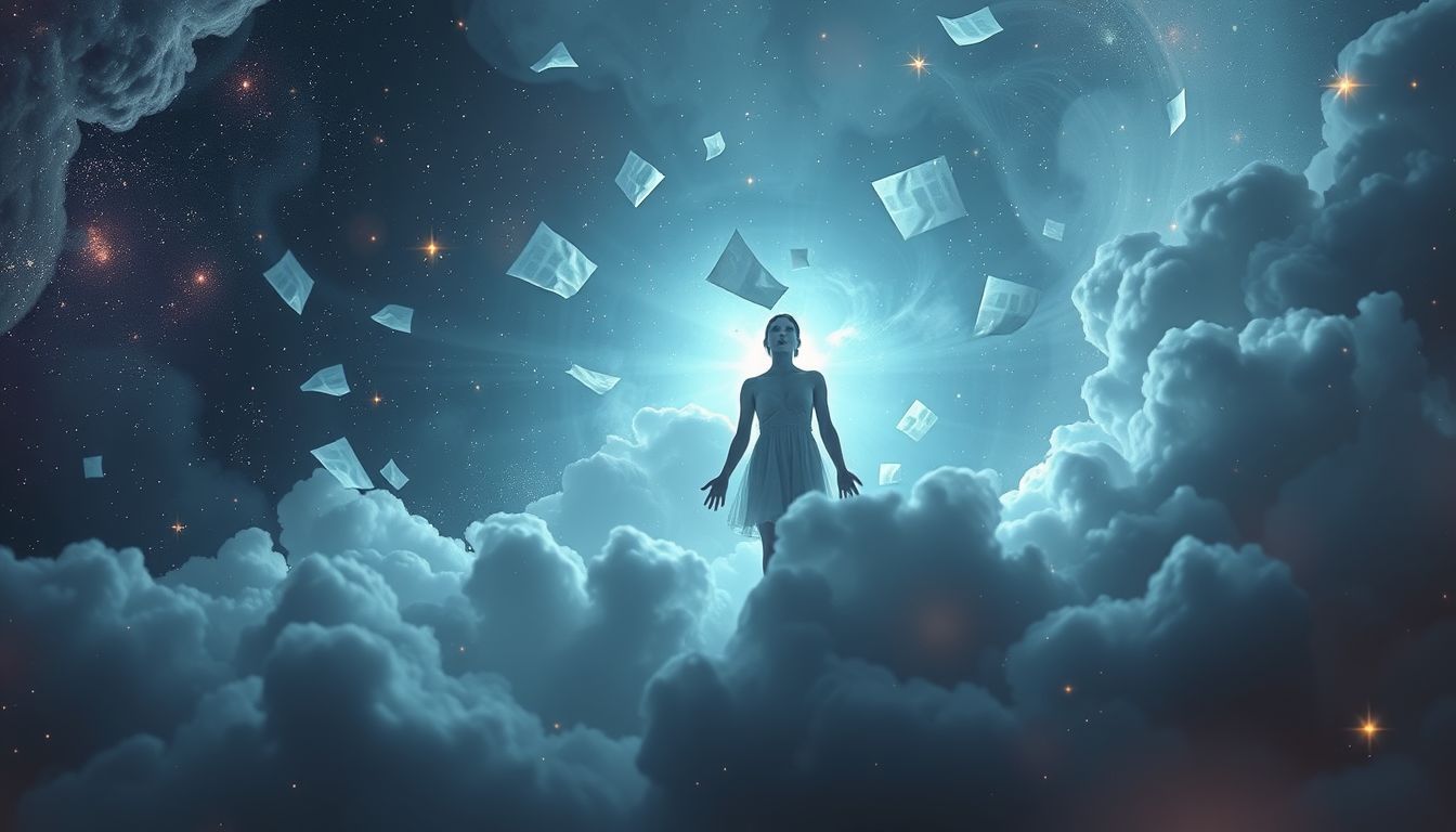 Jemand anderen in der Zeitung sehen symbolisiert verborgene Wahrheiten entdecken.