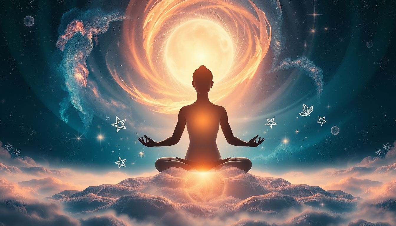 Kali symbolisiert in Meditation Wandlung durch innere Stille und Akzeptanz.