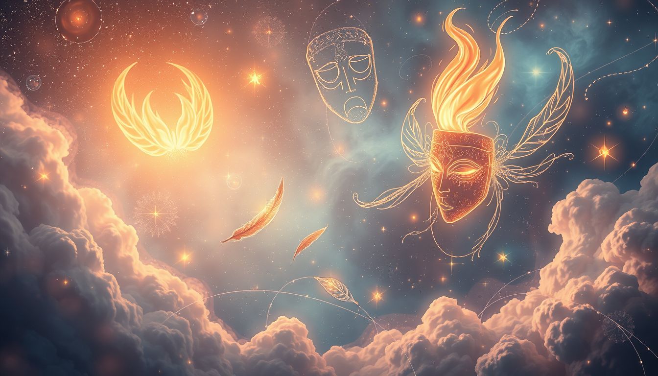 Kühnheitsträume symbolisieren oft spirituelle Erneuerung und innere Freiheit.