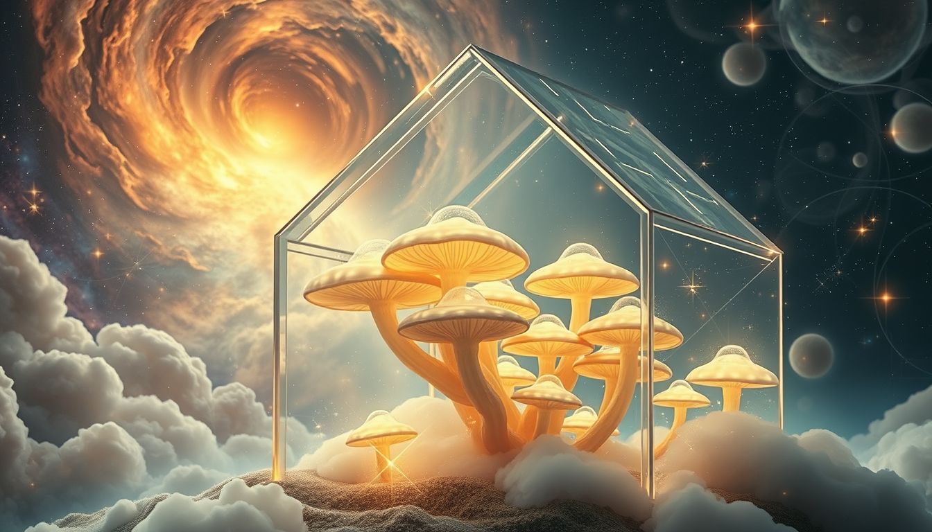 Lorcheln im Haus symbolisieren verborgene Talente und Chancen.