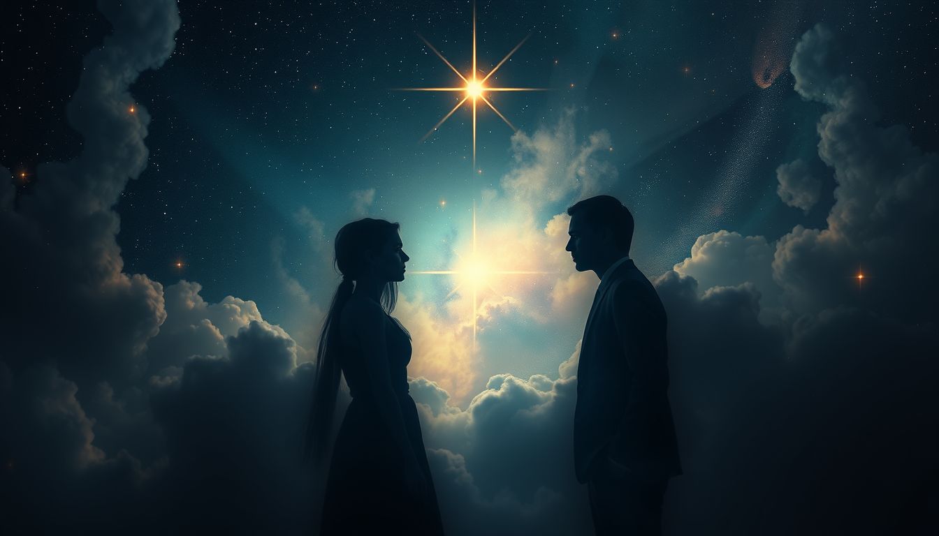 Mit Mephisto sprechen symbolisiert oft Versuchung und innere Konflikte.
