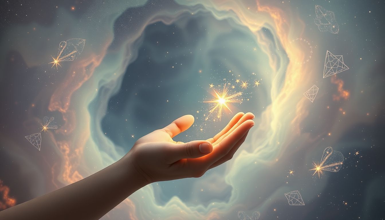 Das Rütteln am Kind symbolisiert Schutzbedürfnis und Zukunftsängste.