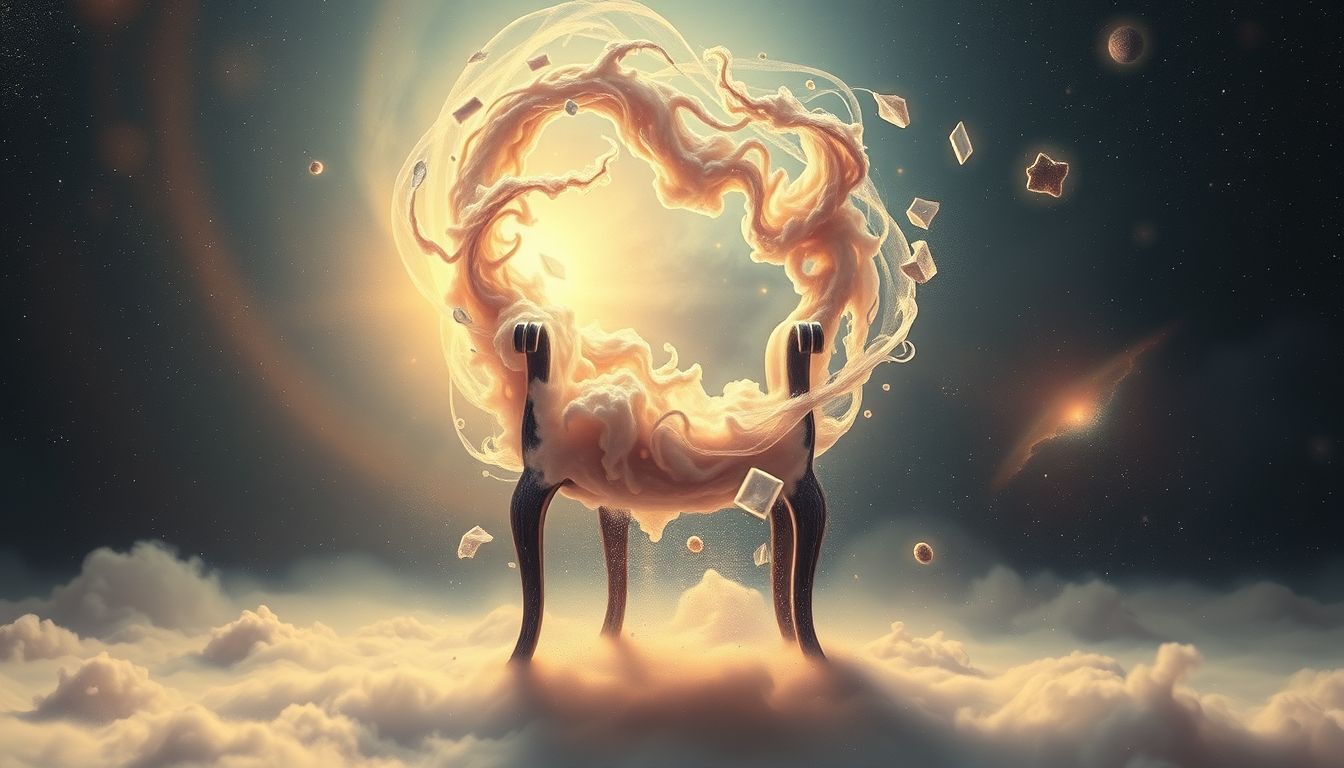 Rütteln am Stuhl symbolisiert innere Unsicherheit und Kontrollverlust.