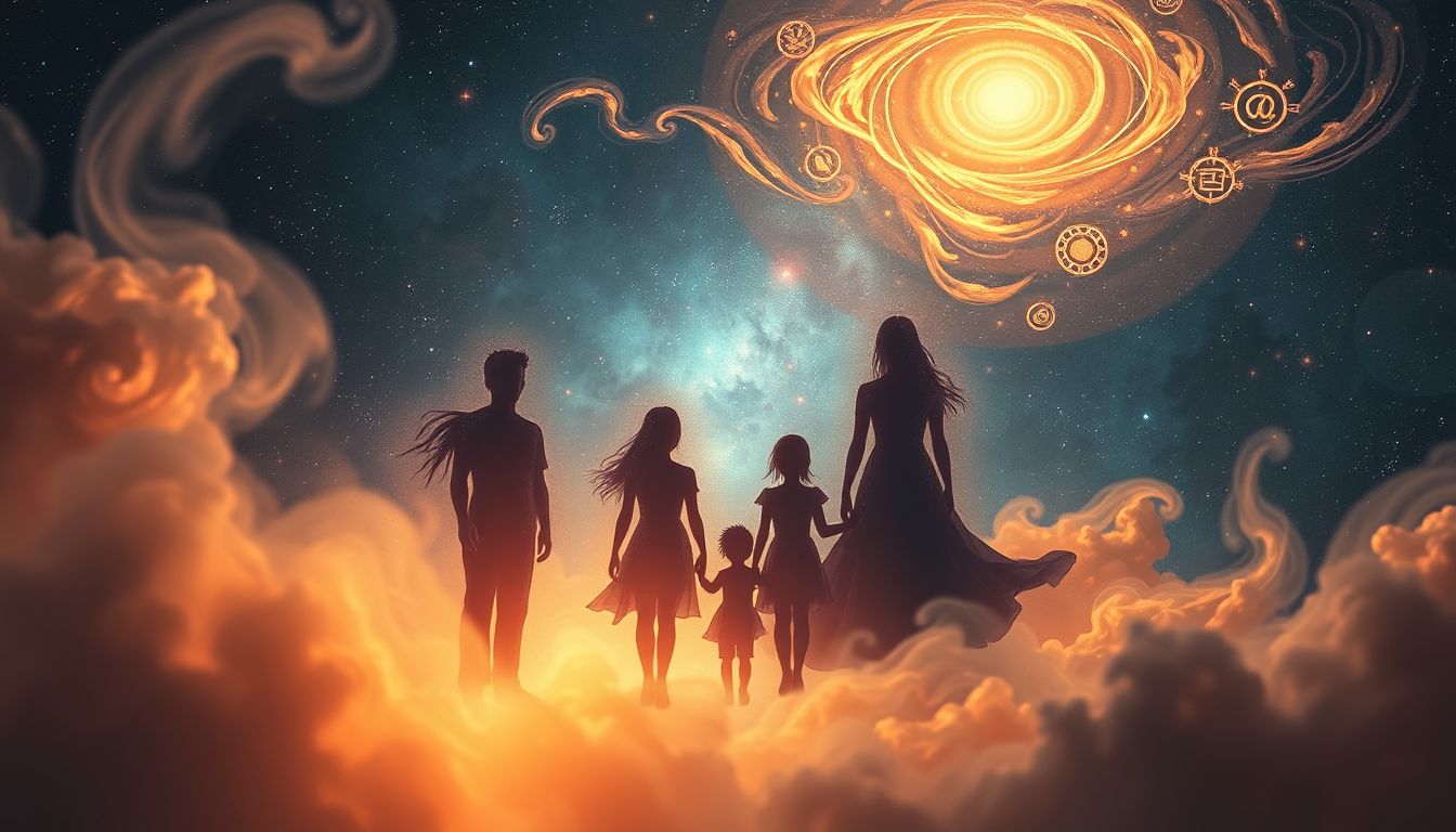 Träume von Familiemord spiegeln oft innere Konflikte wider.