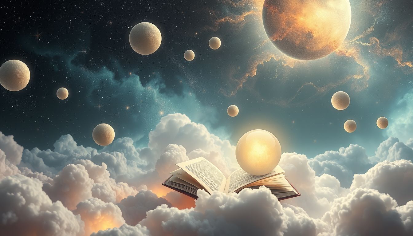 Der Traum vom Thesaurus symbolisiert geistige Klarheit und Vielfalt.