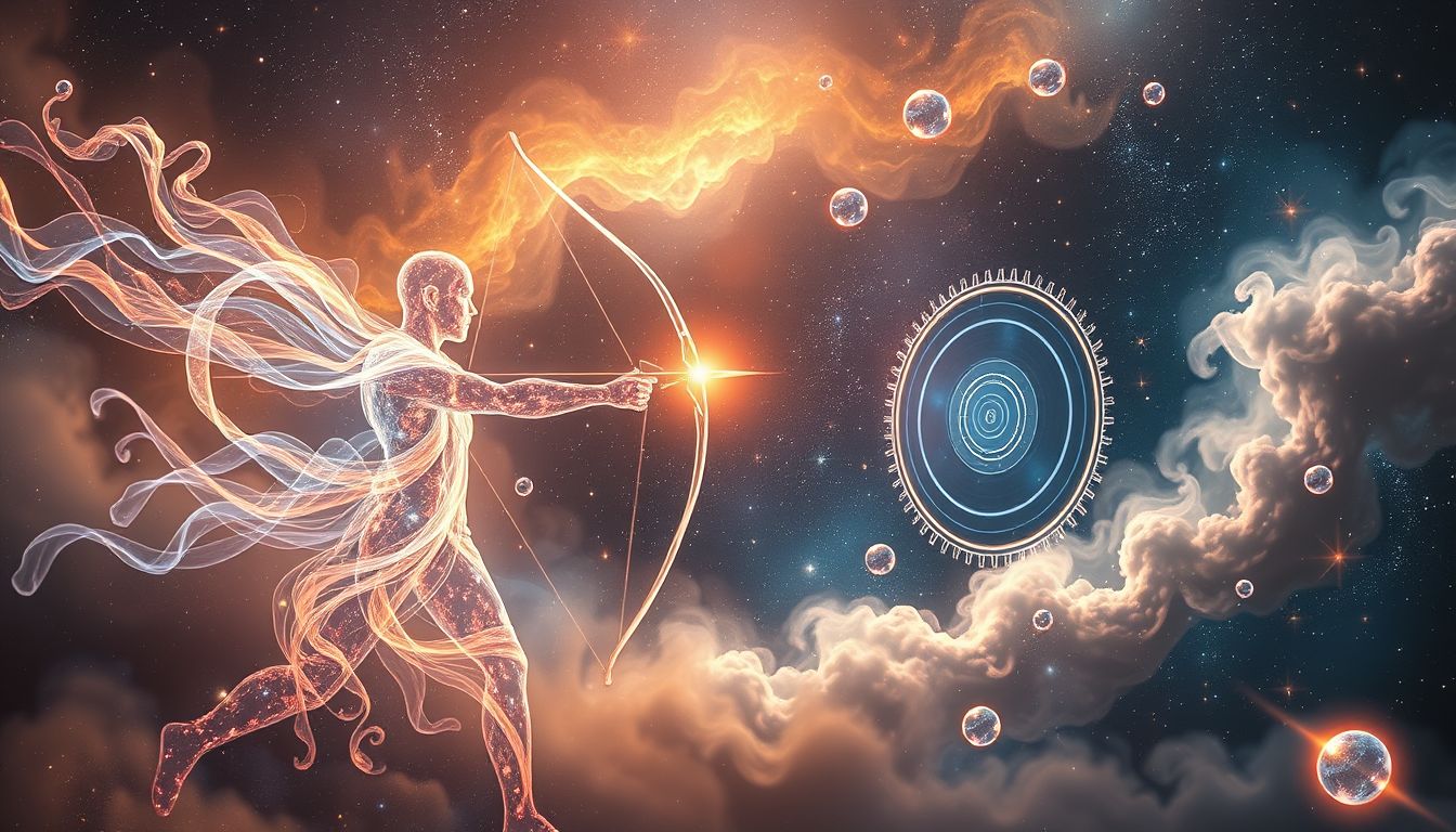 Ein Schütze, der trifft, symbolisiert Zielstrebigkeit und Erfolg im Traum.