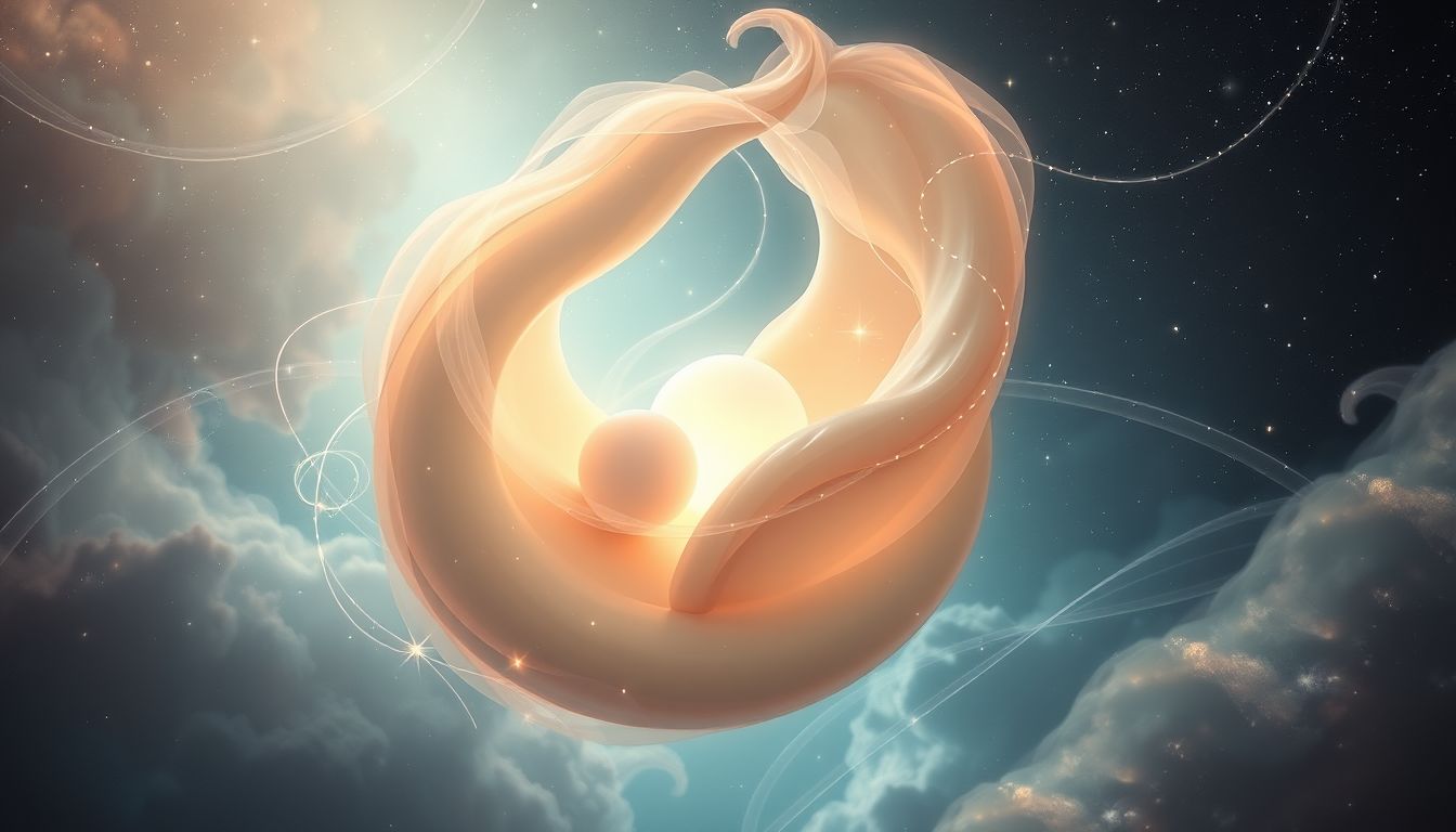 Ein leichter Schwangerschaftstraum symbolisiert Hoffnung und sorgenfreie Zukunft.