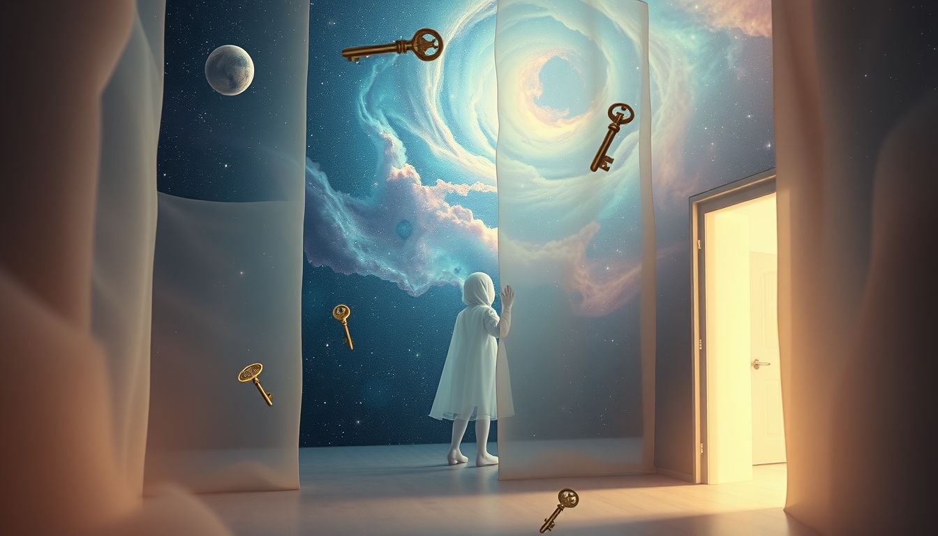 Ein Späher im eigenen Haus symbolisiert innere Unsicherheit und Kontrolle.