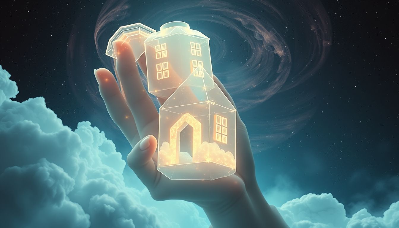 Der Traum symbolisiert kreative Selbstentfaltung durch stille Ausdruckskraft.