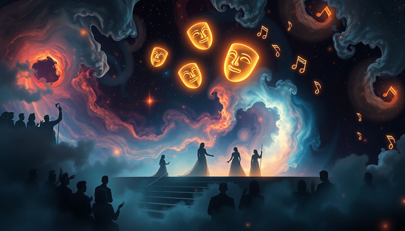 Ein Musical-Traum symbolisiert oft kreative Selbstdarstellung und Gemeinschaft.