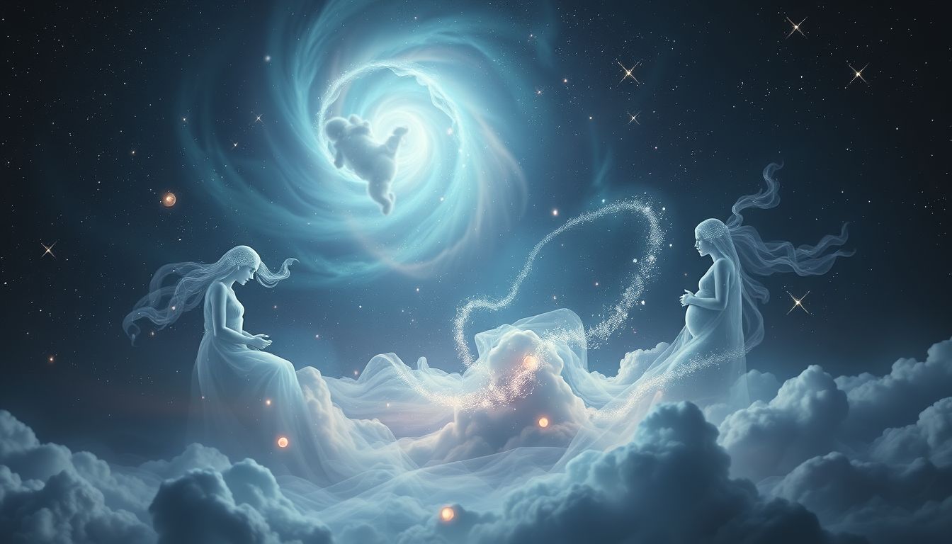 Der wiederholte Tod der Mutter im Traum symbolisiert Loslösung und Neubeginn.