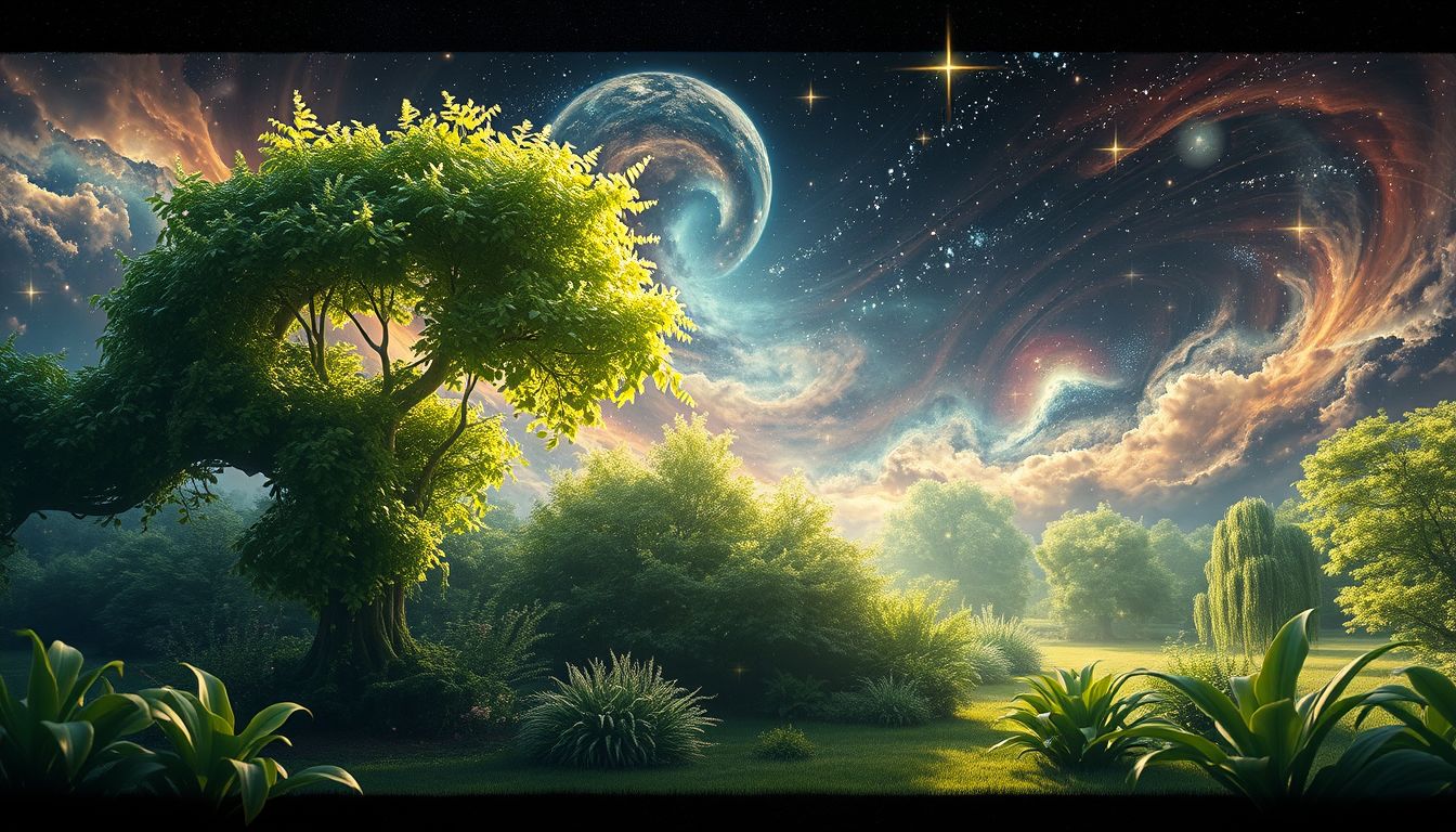 Ein Sommerpark im Traum symbolisiert Erholung und inneren Frieden.