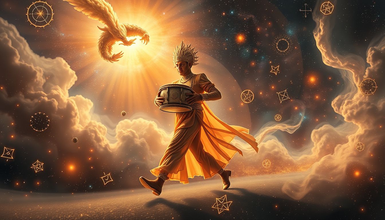 Ein Tambourmajor in Zeitlupe symbolisiert verzögerte Lebensentscheidungen.