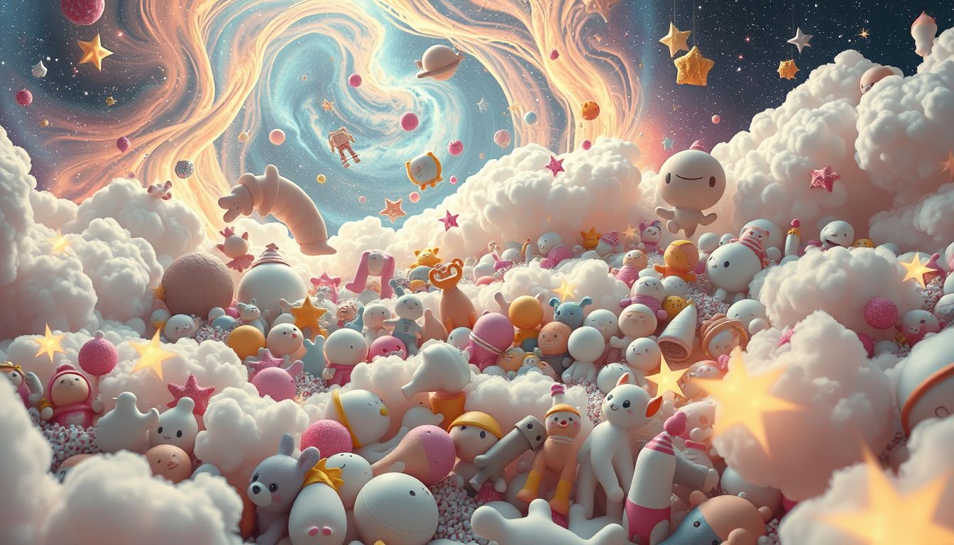 Ein überfüllter Spielzeugladen symbolisiert oft überfordernde Lebenssituationen.