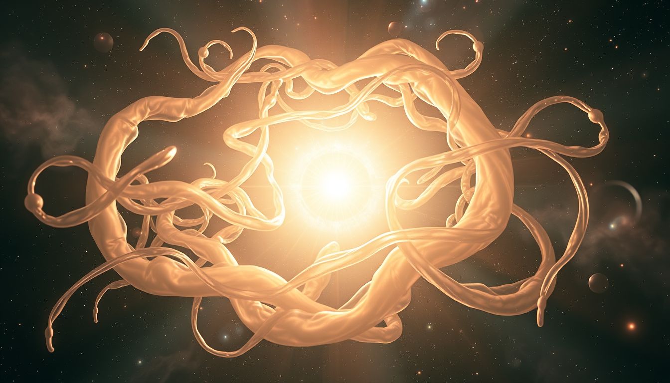 Das Träumen von Würmern symbolisiert oft innere Transformation und Heilung.