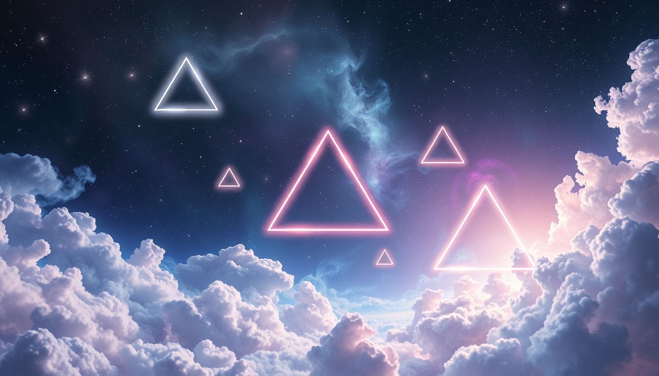 Der Satz des Pythagoras symbolisiert im Traum unendliche Verbindung und Harmonie.