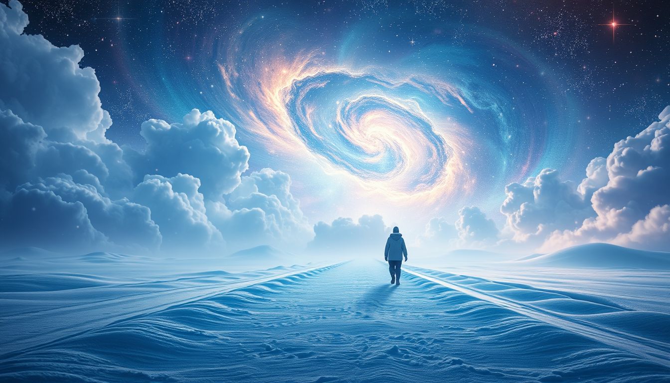 Ein Winterspaziergang im Traum symbolisiert Ruhe und Neubeginn.