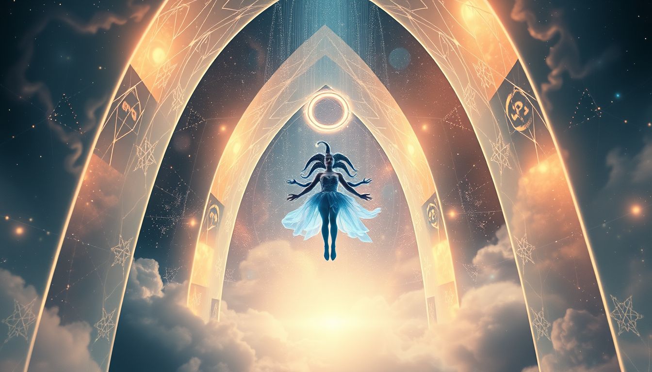 Einen Narren in der Kirche zu sehen symbolisiert spirituelle Verwirrung.