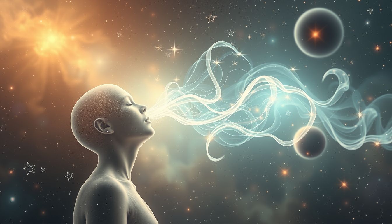 Im Traum Atem anderer beobachten symbolisiert Empathie und Verbundenheit.