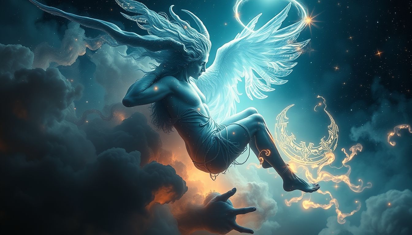 Der Dämon im Leib Christi symbolisiert innere spirituelle Konflikte und Zweifel.