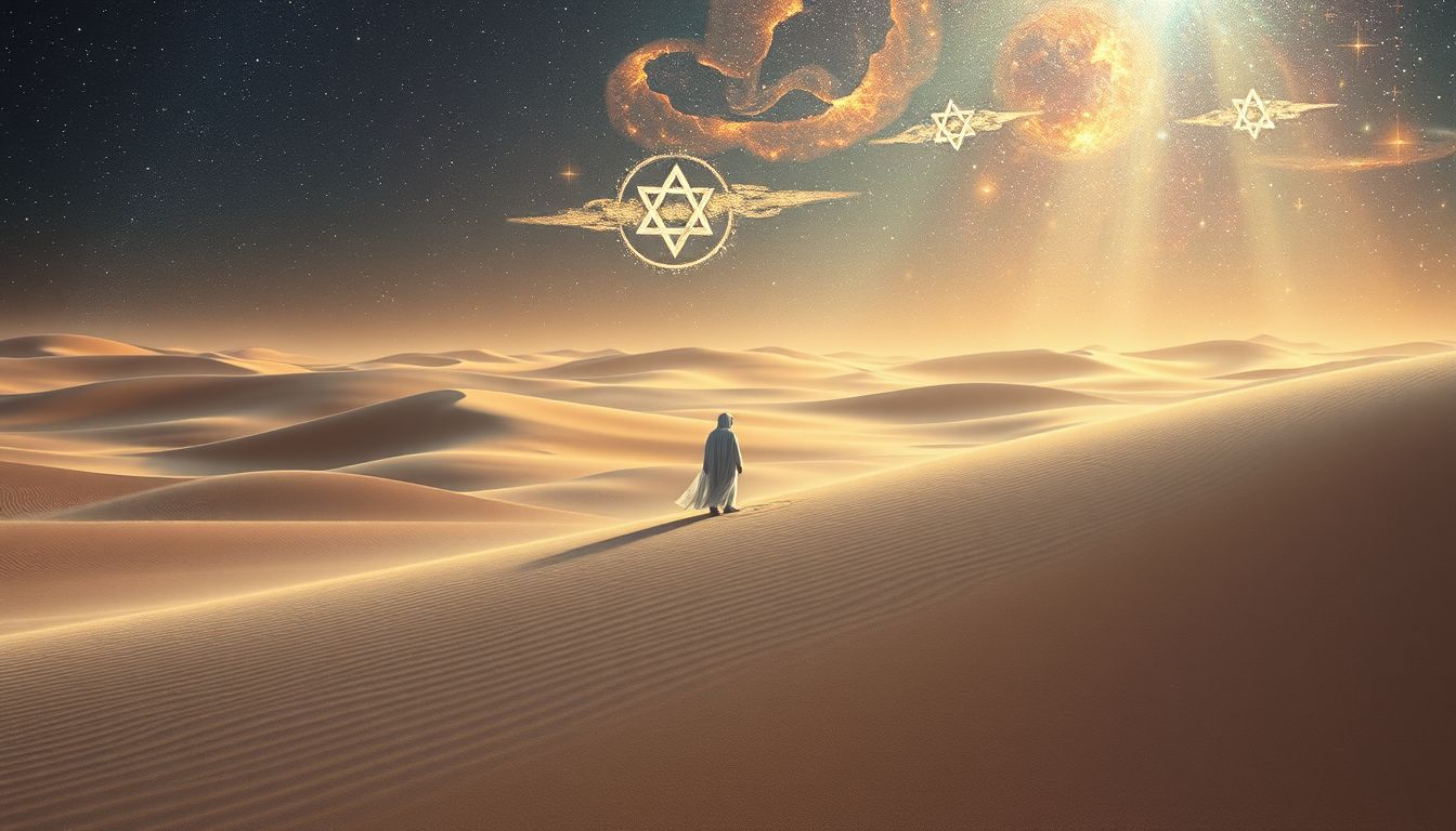 Eine wandernde Pantomime symbolisiert innere Einsamkeit und Selbstausdruck.