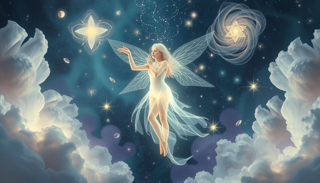 Der Traum symbolisiert Verwandlung und spirituelles Erwachen durch Nymphen.