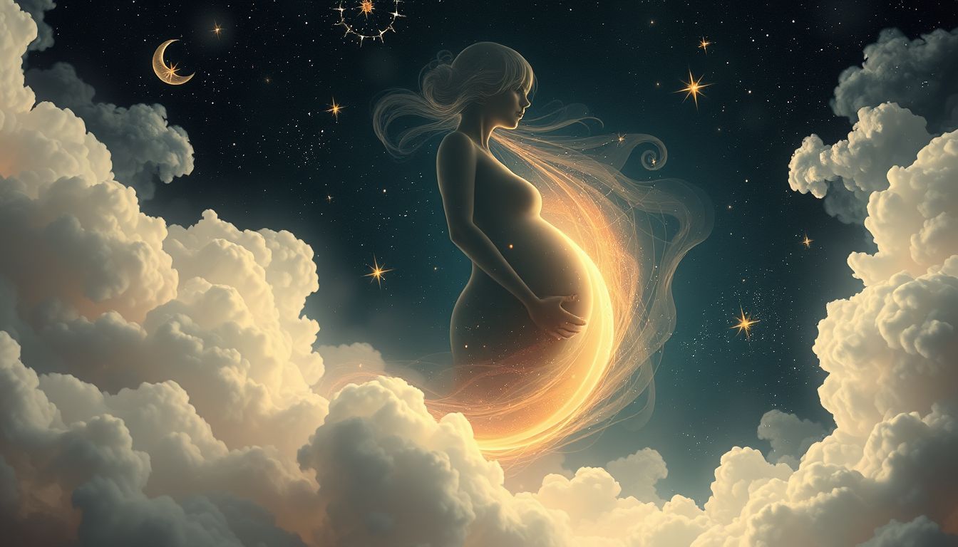 Traum 30 zeigt oft Angst vor Verantwortung und Überforderung in Schwangerschaft.