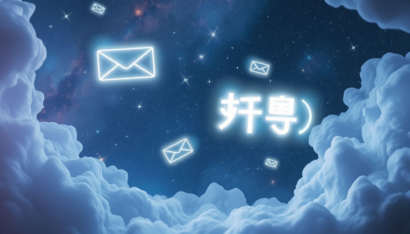 Träume von fremdsprachigen Empfangsbestätigungen symbolisieren Kommunikationsbarrieren.