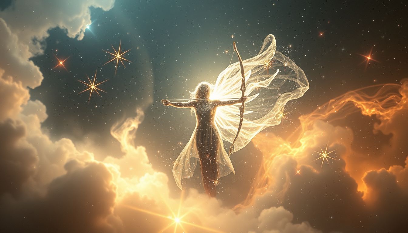 Ein sterbender Schütze symbolisiert das Ende alter Überzeugungen.