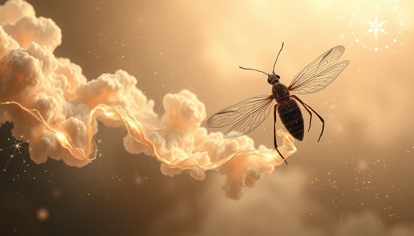 Der Traum von Insekten-Ausrottung symbolisiert Kontrolle über ungelöste Probleme.