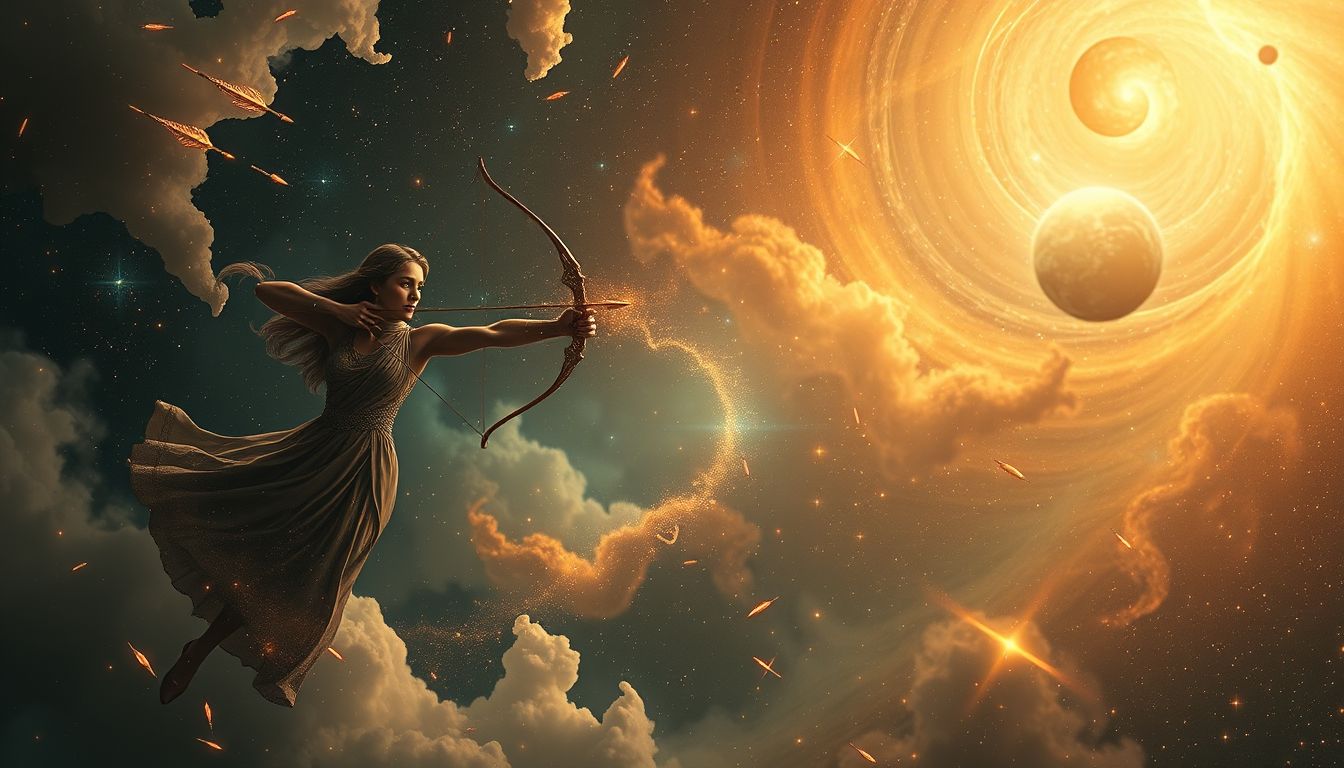 Ein Schütze, der daneben schießt, symbolisiert verfehlte Ziele.
