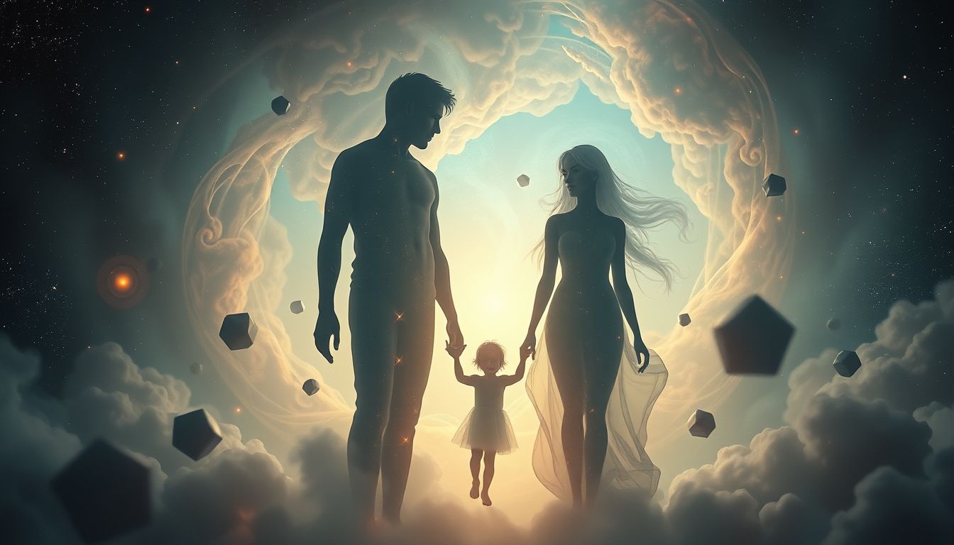 Traum von Masturbation mit Familie symbolisiert innere Konflikte und Nähe.