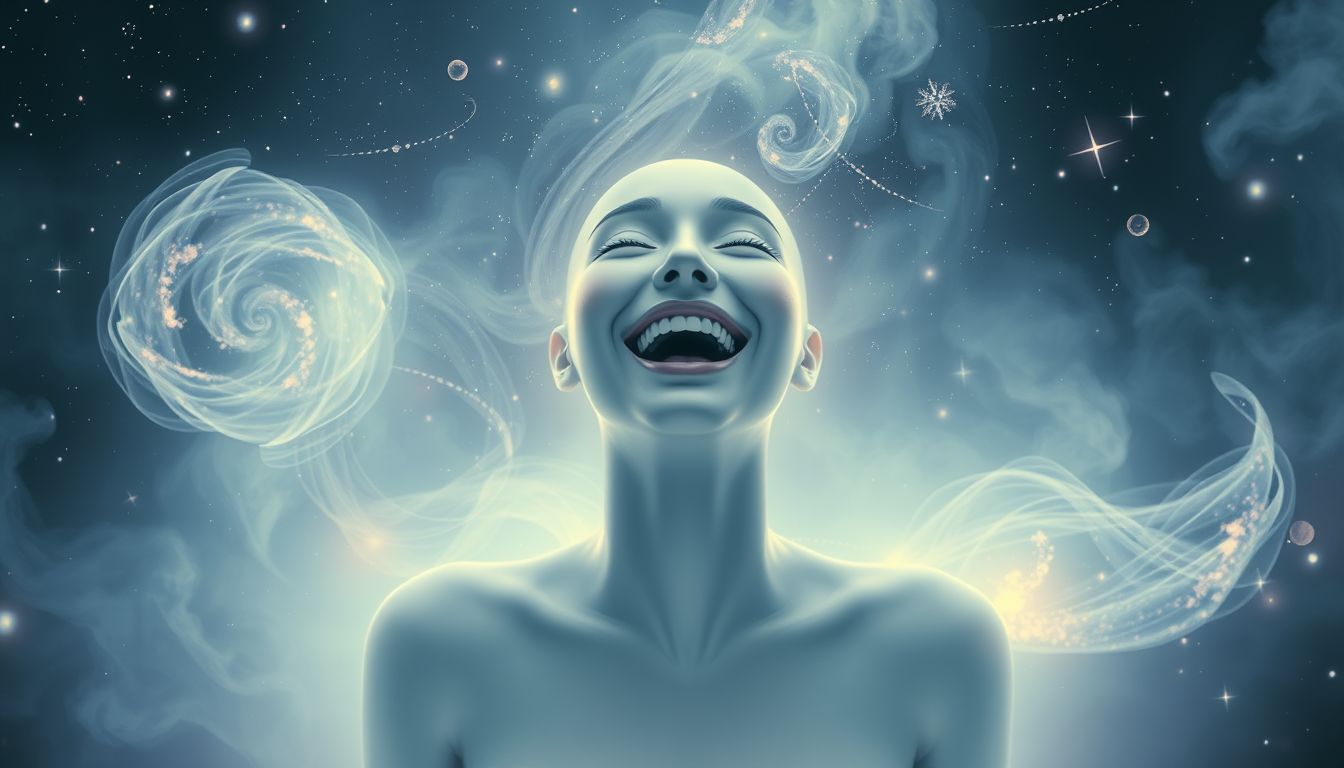 Traum 9 zeigt, wie Lachen verborgene Gefühle ausdrückt.