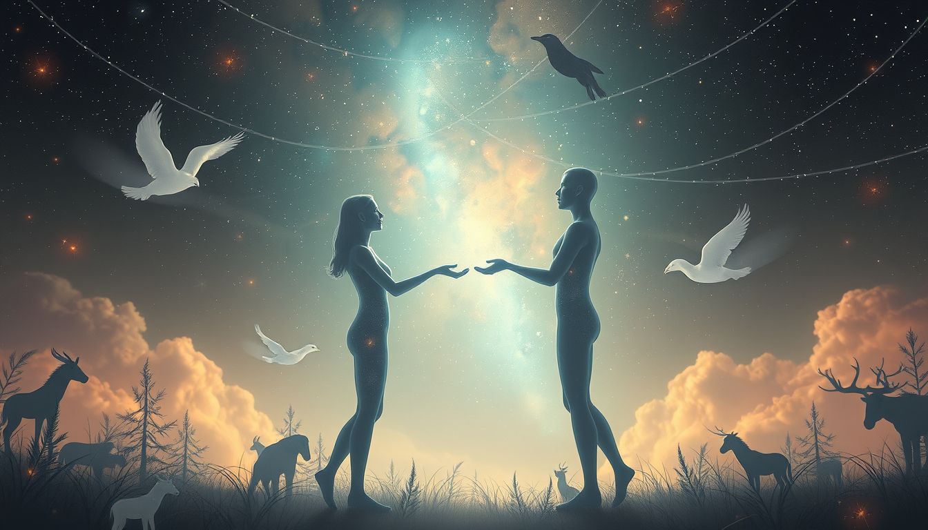 Der Traum symbolisiert Sehnsucht nach Nähe zu geliebten Menschen.