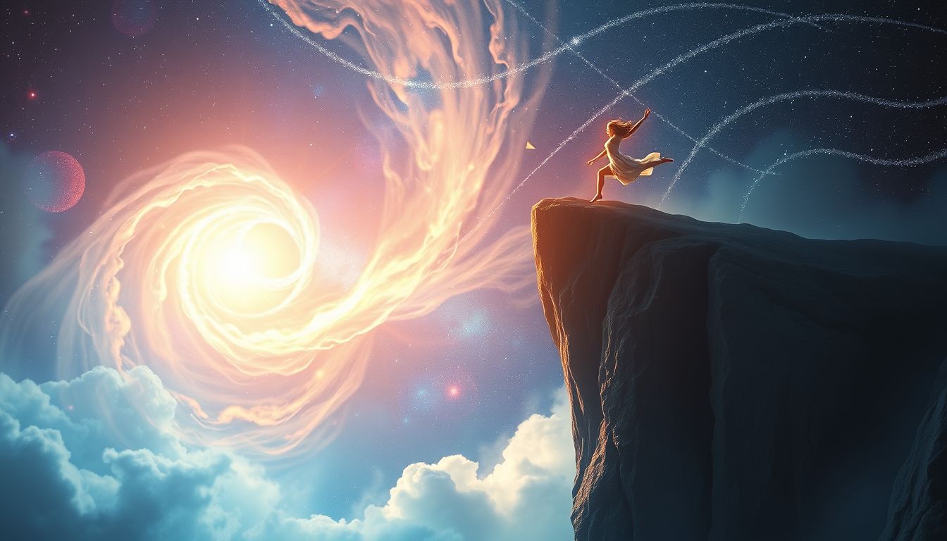 Der Klippensprung symbolisiert oft den mutigen Neuanfang im Traum.