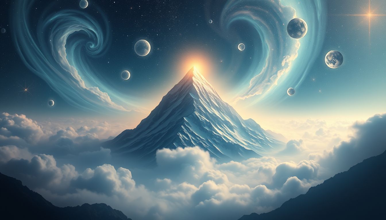 Ein Berg im Traum symbolisiert Erhabenheit, Stärke und Sicherheit.