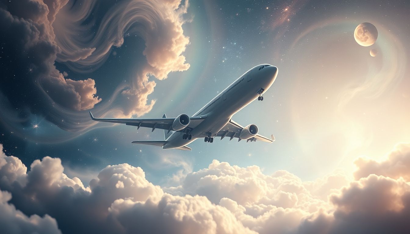 Ein Flugzeug, das nicht abhebt, symbolisiert unerfüllte Ziele.