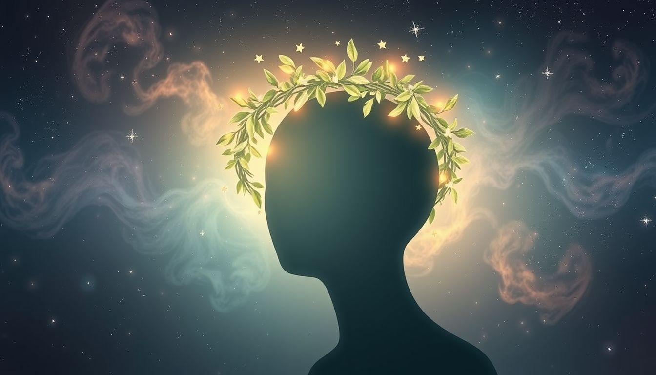 Ein Myrten-Kranz symbolisiert Glück und erfüllte Herzenswünsche.