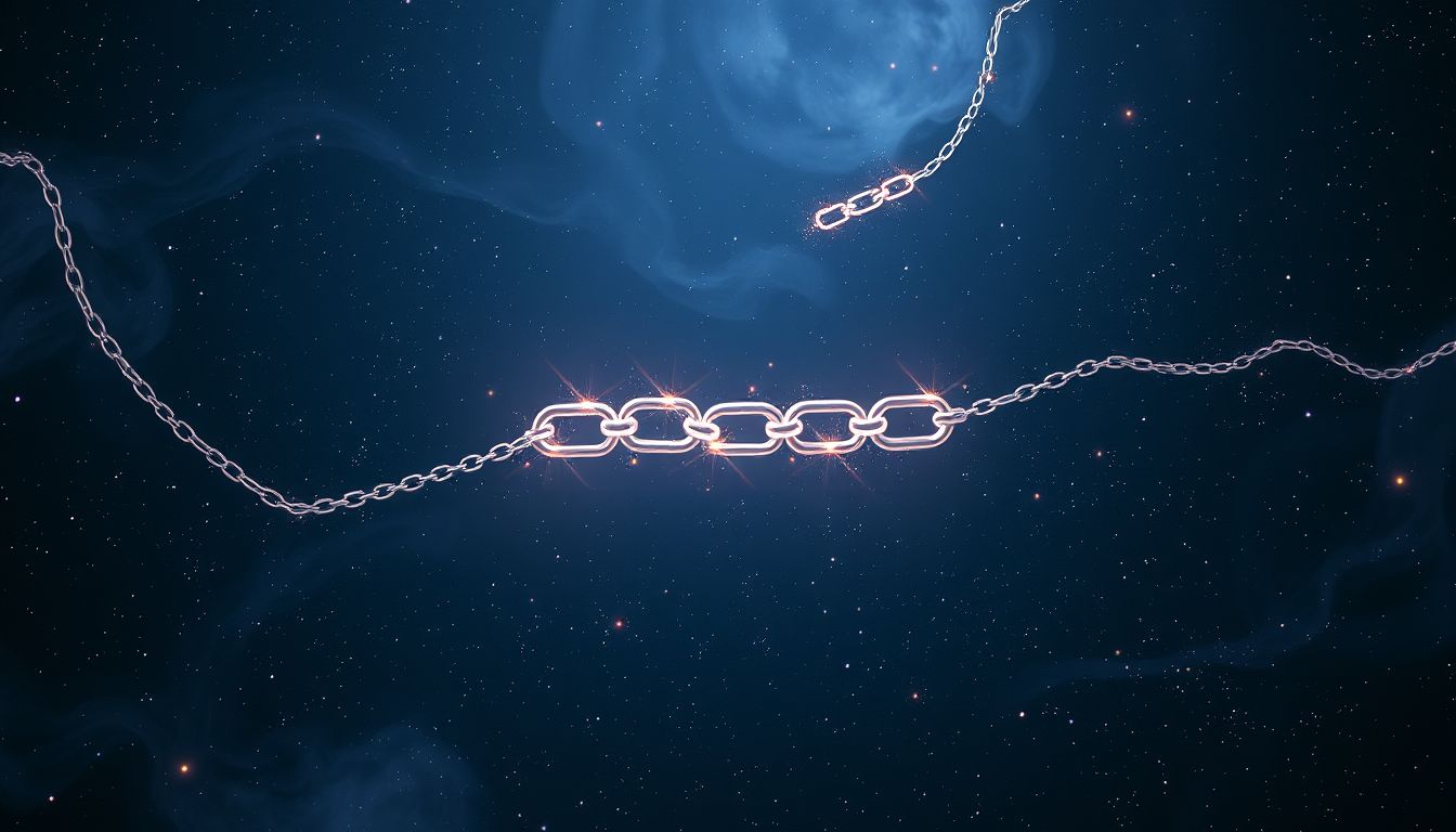 Der Traum von Absperrketten symbolisiert oft innere Grenzen und Schutz.