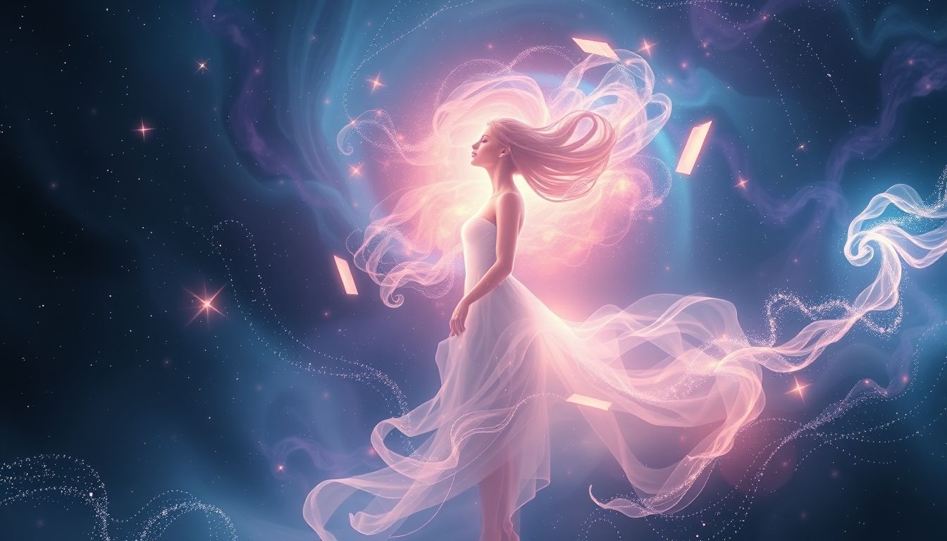 Die Dame symbolisiert weibliche Intuition und verborgene Geheimnisse im Traum.