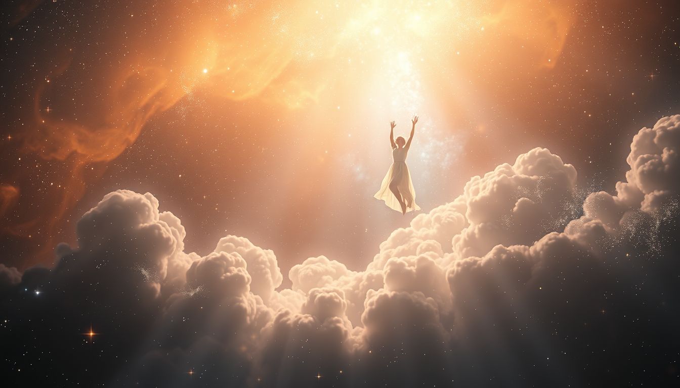 Der Traum symbolisiert tiefen Wunsch nach innerer Befreiung und Frieden.