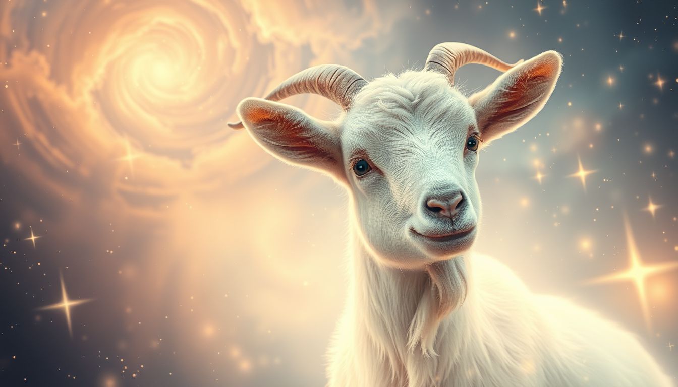 Der Traum von zutraulicher Geiß symbolisiert Vertrauen und innere Harmonie.