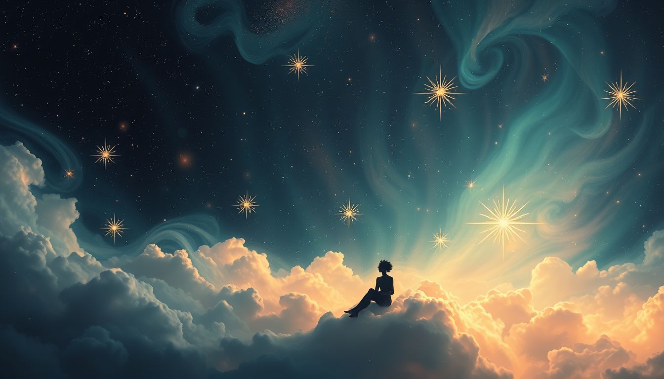 Allein ein Feuerwerk sehen symbolisiert innere Freiheit und Selbsterkenntnis.